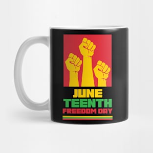 juneteeth Freedom Black History Mug